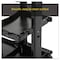 Rubbermaid Commercial Multi-Shelf Cleaning Cart, Three-Shelf, 20w x 45d x 38-1/4h, Black FG617388BLA - alternate 5